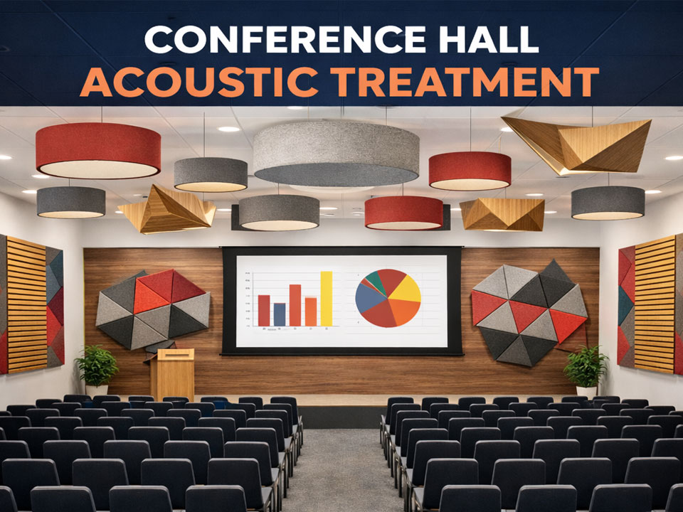 Conference Hall Acoustic Treatment