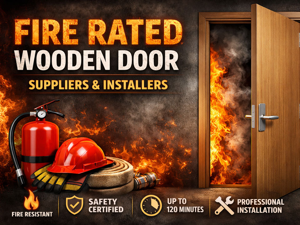 Fire Rated Wooden Door Suppliers and Installers