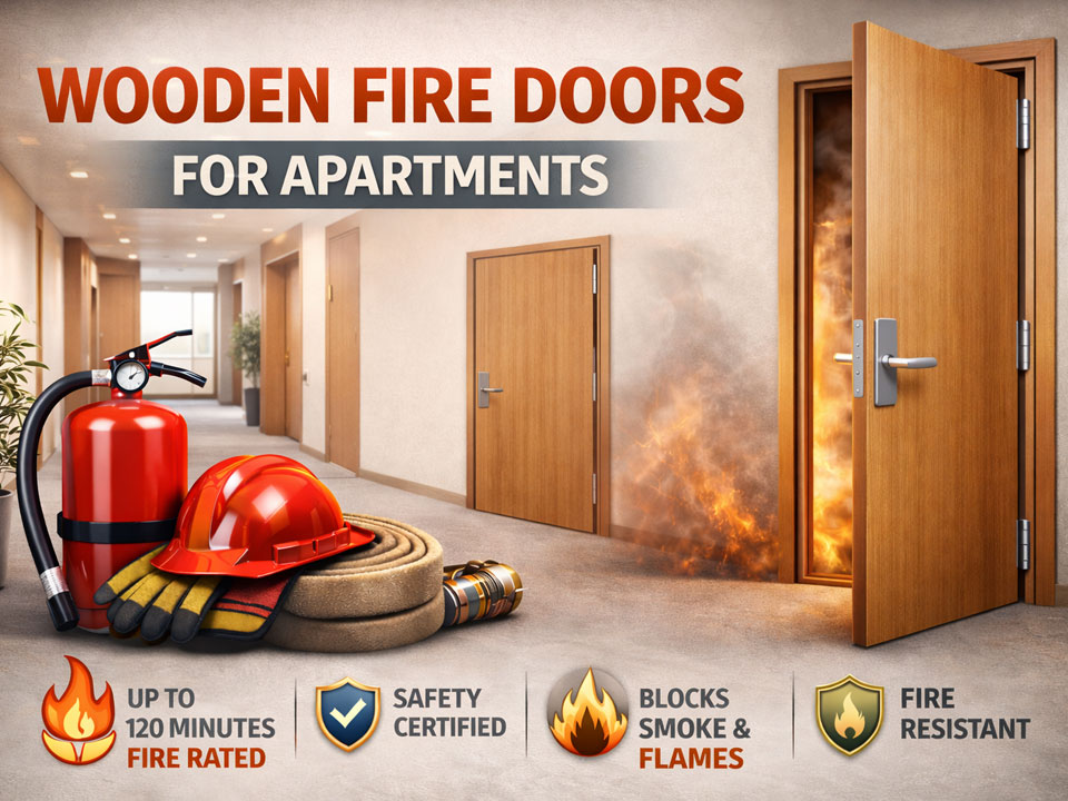 Wooden Fire Doors for Apartments